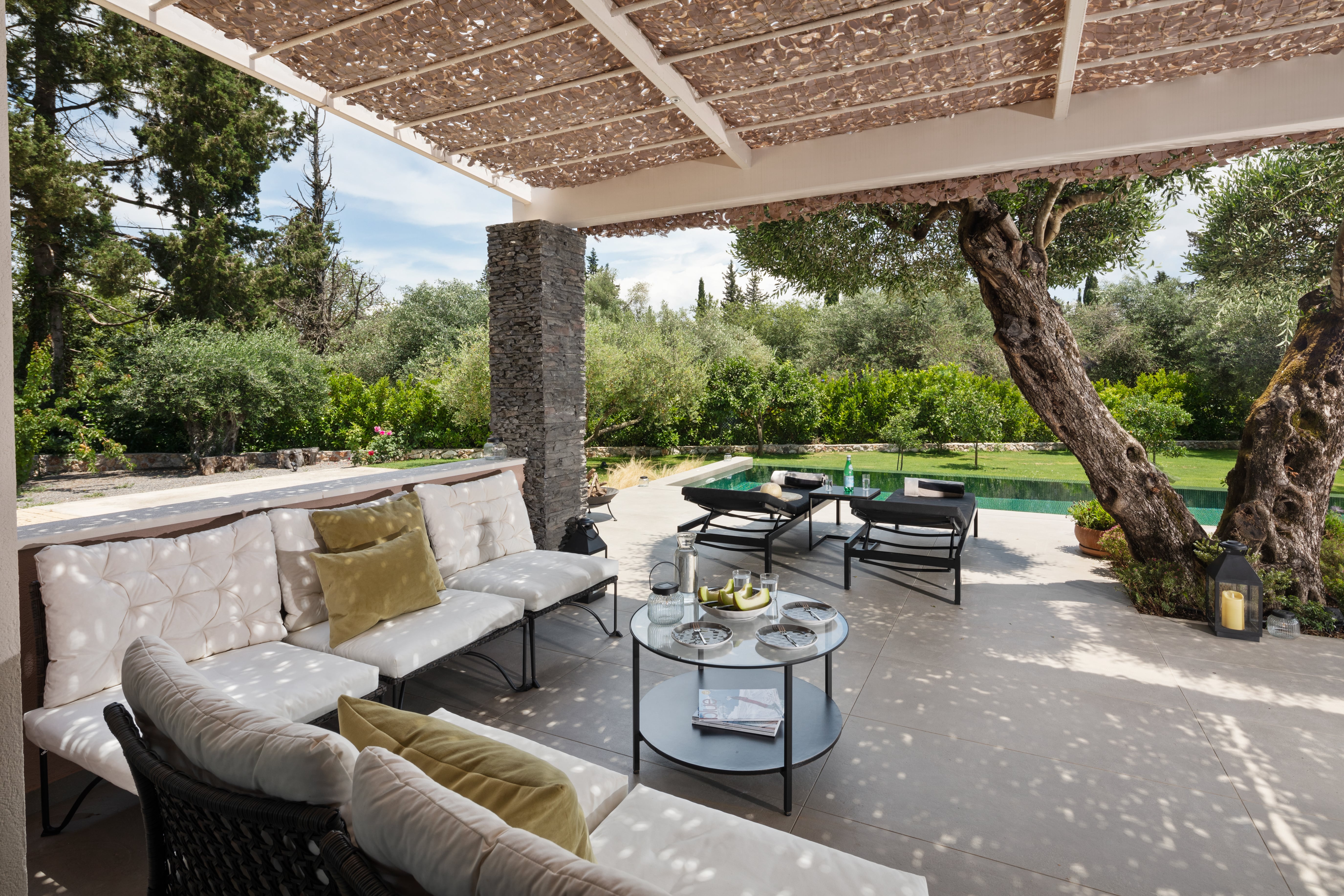 Villa Theolia Corfu Terrace